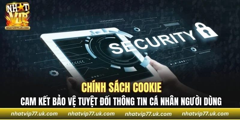 Chính sách cookie cam kết bảo vệ tuyệt đối thông tin cá nhân người dùng